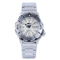 Heimdallr Sharkey Monster V2 Men's Diver Watch 316L Stainless Steel Japan NH36A Movement 200M Waterproof Men Mechanical Watches white