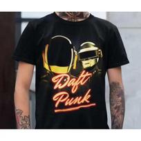 Daft Punk Music T Shirt Band M juoda