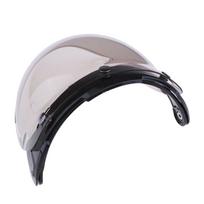 3 Snap Flip Up Visor Shield For Open Face white