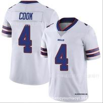 NFL Football Jersey Buffalo Bills 4 James Cook Blue Sports Men XXXL white