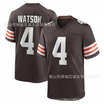 Cleveland Browns 4 Deshaun Watson Football Jersey Mens Sports Uniform White XL