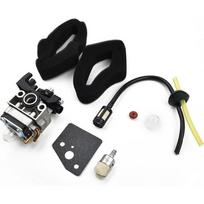 Brushcutter Carburetor Kit for Honda GX25 GX35 with Air Filter Fuel Line Primer Bulb 16100-Z0H-825 for Whipper Snipper Trimmer Carburetors Jets 1 1 Set