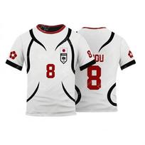 Japan U-20 Soccer Jersey Shidou Ryusei Oliver Aiku Football Shirt Anime Cosplay Costume Sport Training Tee T-Shirt Top Uniform 160