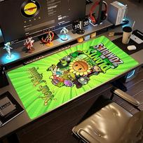 Plants Vs. Zombies Customize Your Name Mouse Pad Gamer Mousepad Ultra-Long Desk Mat Non-Slip Rubber Bottom Perfect Gift for Gamers 30cmx60cm