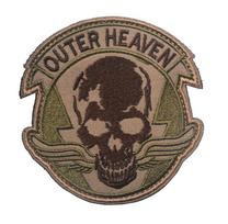 Outer Heaven Peace Walker Metal Gear Embroidered Velcro Patch