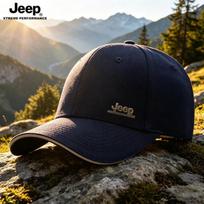 JEEP Men's Casual Cotton Baseball Cap One Size gray