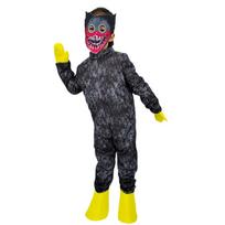 Boys Huggy Wuggy Costume for Kids Playtime Costume With Headpiece for Halloween Cosplay Costumes S-120cm gray