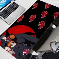 Large Mouse Pad Anime AKATSUKI NNaruto Gaming Accessories Varmilo Keyboard Desk Mat Gabinete Gamer Carpet Mousepad Mouse Mats 30x80x0.2cm