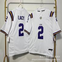 LSU Tigers NCAA College Football Practice Jersey Mens Cotton Sportswear Rugby Fan Wear Fall XXXL