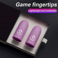 New Mobile Game Touch Screen Finger Sleeve Breathable Gaming Fingertips for PUBG Mobile Game Thumb Gloves 1/2/5/10/20/50 Pairs 1 Pink 5 Pair