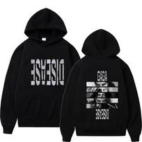 Lady Gaga Disease Tour 2024 Hoodie Harajuku Aesthetic Sweatshirts Long-sleeved Fleece Clothing Sudaderas Hip Hop Retro Pullovers XXXL gray