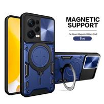 Armor Funda For Xiaomi Redmi Note 12 Pro 5G Case Slide Lens Protect Ring Stand Back Cover For Redmy Note12Pro Plus 12Pro 12S 12C Redmi 12C