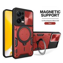 Armor Funda For Xiaomi Redmi Note 12 Pro 5G Case Slide Lens Protect Ring Stand Back Cover For Redmy Note12Pro Plus 12Pro 12S 12C Redmi Note 12S
