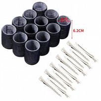 Hair Rollers Self Grip Hook Hair Curlers Heatless Roller Salon Dressing Curlers Jumbo Size Sticky Hair Styling Tools 12 Hair Rollers +12 Clips