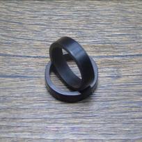 Dovana Moterims Vyrams Retro Ebono Piršto Žiedas Kraujo Sandalmedžio Natūralaus Medžio Žiedas Sandalmedžio Ebono Style A-20mm gray