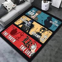 Death Note Carpet Rug For Living Room Bedroom Home Sofa Decoration Kids Play Nonslip Floor Mat 40x60cm( 15x23in )