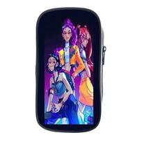 Girl Kpop School Pencil Case Demon Hunters Supplies Storage Bag Zoey Rumi Mira Saja Boys Kids Students Pen Box Pouch Stationery 11