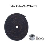 For Creality K1 K1C K1 2GT Max Gates Belt Kit And Smooth Idler Pulley For Creality 3D Printer