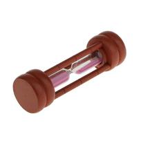 Wood Glass Hourglass 2 Minute Sand Timer for Cooking Special Needs Autism Home Decoration3 balta