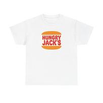 Hungry Jack's Unisex marškinėliai, Australijos greito maisto grandinė, Burger King, Jack Cowin, L orange