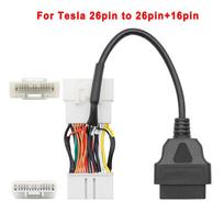 For Tesla OBD2 Connector Adapter OBD 20Pin for Tesla OBD 2 OBD2 Car Diagnostic Auto Tool Car Extension Cable