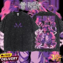 Majin Buu Dragonball Retro Vintage Unisex Oversize T-Shirt Gildan 5000 Gaming L purple