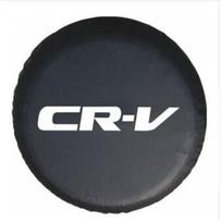 1Pcs Car High Quality Heavy-Duty PU Leather Spare Tire Cover Overland CRV Case Protector For Mitsubishi Pajero Cars  Accessories 15inch