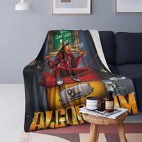 Snoop Doggy Dogg Doggystyle Death Row Blankets Soft Warm Flannel Throw Blanket Bedspread for Bed Living room Picnic Travel Couch 75cm*90cm gray