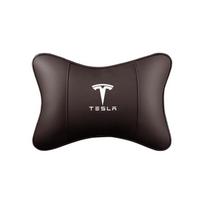 Automobilio odinių sėdynių galvos atramos kaklo pagalvėlės galvos paminkštinimo priedai Tesla Model 3 Model S Model X Model Y Cybertruck Roadster