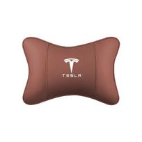Automobilio odinių sėdynių galvos atramos kaklo pagalvėlės galvos paminkštinimo priedai Tesla Model 3 Model S Model X Model Y Cybertruck Roadster