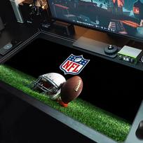 National Football League Mouse Pad Large Gaming Table Cushion Nonslip Laptop Tablet Big Mousepad Xxl Mat Mini Pc Playmat With Lock Edge 30cmx80cm(11.8x31.5inch)