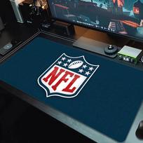 National Football League Mouse Pad Large Gaming Table Cushion Nonslip Laptop Tablet Big Mousepad Xxl Mat Mini Pc Playmat With Lock Edge 30cmx60cm(11.8x23.6inch) gray