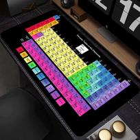 Large Periodic Table of Chemical Elem Mouse Pad Anti-slip Rubber Gaming Mausepad xxl Anti-slip Mousepad Gaming Keyboard Desk Mat 600x300x2mm