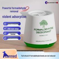 Formaldehyde Removal Magic Box: Quick-Solution for New Homes, Cars & Odor Elimination gray