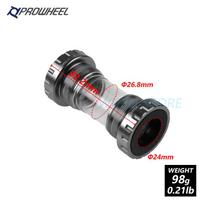 PROWHEEL PW-BB73  PW-BB68 Road MTB Mountain Bicycle Bottom Brackets 24MM BB 68/73mm Bike Bottom Bracket for Crankset ROAD PW-BB68 gray