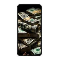 Telefono dėklas Samsung Galaxy S25 S24 S23 iPhone 16 15 Xiaomi Redmi Note 14 13 12 16E X 11 Pro Max OPPO Moto A3 14C Huawei Doleriai Pinigai 100 Meno Dangtelis for iPhone 16 Pro Max švelni smėlinė