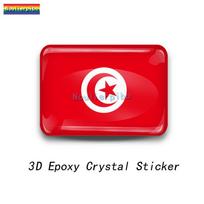 3D Epoxy Tunisia Flag National Emblem Dome Car Sticker Car Bumper Window Motorcycle Phone Trolley Case Vinyl Laptop Decal diameter 8cm rožinė