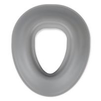 Silikoninė (gelio) veido pagalvėlė masažo stalui Habys FIT 29×24,5 cm, pilka