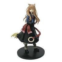 17cm Spice plus Wolf: MERCHANT MEETS THE WISE WOLF Anime Figure Wolf Holo Action Figure PVC Adult Collection Model Doll Playthings black