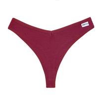 Waffle Cotton Underwear For Women Girl's Comfort Briefs Sexy Underpants Female S-XL Lingerie XL raudona