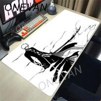 Japoniški Anime Šaunūs Bleach Pelės Kilimėlis Kurosaki Ichigo XXL PC Žaidėjams Neslystantis Žaidimų Klaviatūrai Biuro Namų Aksesuarai Juodas Didelis Kilimėlis 30x60cm gray