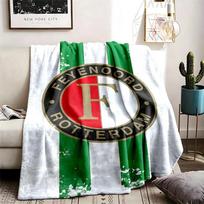 Feyenoord tema Personalizuoti lauko flaneliniai pledai Minkšti ir tinkami visiems sezonams Puikiai tinka sofoms, lovoms ir stovyklavimui 100cmx150cm