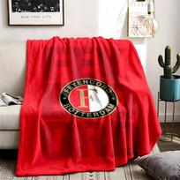 Feyenoord tema Personalizuoti lauko flaneliniai pledai Minkšti ir tinkami visiems sezonams Puikiai tinka sofoms, lovoms ir stovyklavimui 130cmx150cm