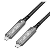 Claroc Kabel USB-C aktywny, 4K@60Hz, 60W, 10 m CLAROC-USBC-10M