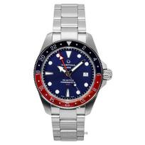 Certina DS Action GMT Nerūdijančio plieno mėlynas ciferblatas Automatinis nardytojo C032.929.11.041.00 200M vyriškas laikrodis mėlyna