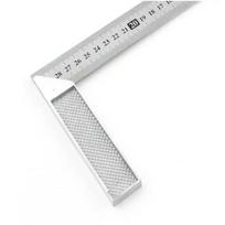 250/300 mm Right Angle Ruler with Aluminum Handle and Stainless Steel Scale 300 mm