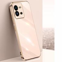 Skirtas Vivo X80 Case vivo X80 lite telefono dėklas X80 Pro prabangus kvadratinis padengimas smūgiams atsparus silikoninis galinis dangtelis vivo V2145 V2144 dėklai For Vivo X80 Pro white