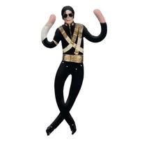 Michael Jackson Cosplay Plush Doll Plushie Stuffed Figure Dolls Room Decoration Abstract Joint Mobility Halloween Birthday Gift 28cm