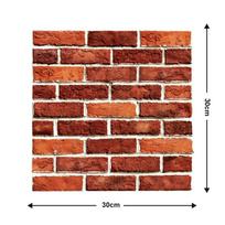 10Pcs 3D Peel And Stick Wallpaperfaux Stone Tiles Stickersself-Adhesive Brick Grain Wall Pastefor Tv Background Home Decor 10pcs brown