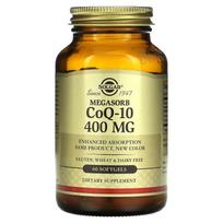 Solgar, Megasorb CoQ-10, 400 mg, 60 softgels